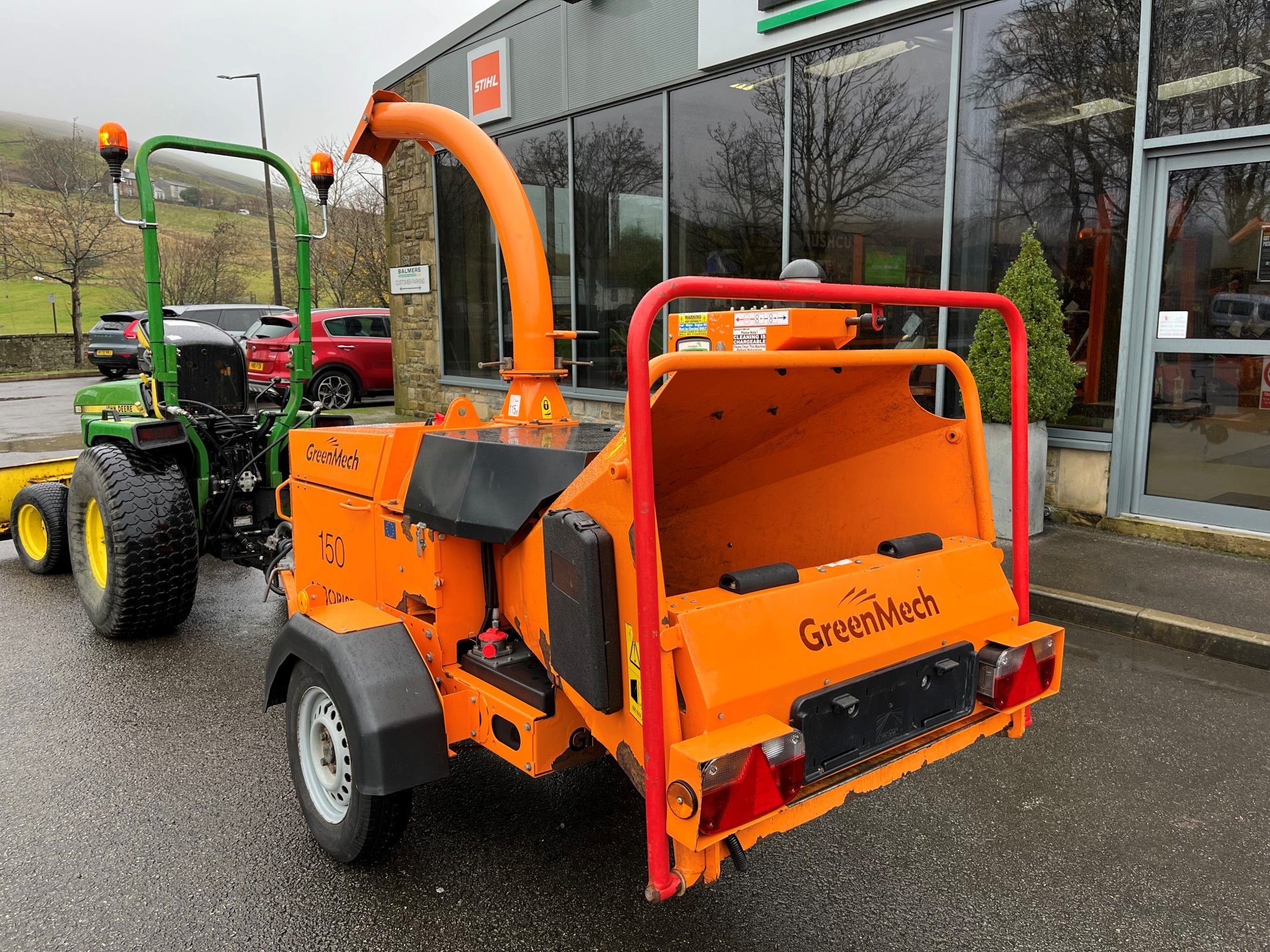 Greenmech Arborist 150 6" Wood Chipper Balmers GM Ltd